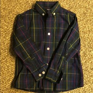 Izod plaid shirt size 4